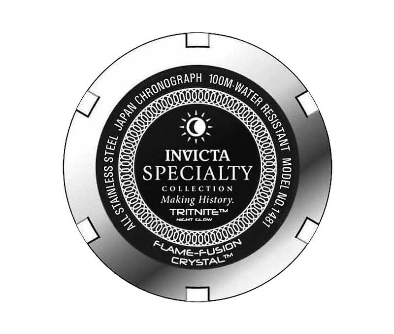 Invicta Men's Specialty Quartz Chronograph Dial Watch