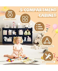 Rainsken 5 Cube Kids Bookcase