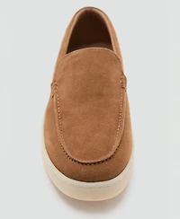 Mango Men's Split Leather Shoes