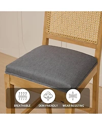 Rainsken Rattan Bar Stools Set of 2