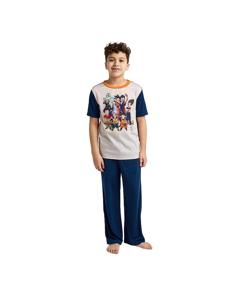 Dragon Ball Z Big Boys Group Shot 4-Pack Pajama Set -14