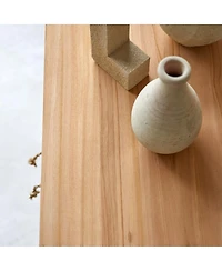 Tikamoon 170 cm Solid Teak Minimalist Sideboard Kitchen Cupboard