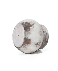 LuxenHome Rustic Cauldron MgO Planter Pot