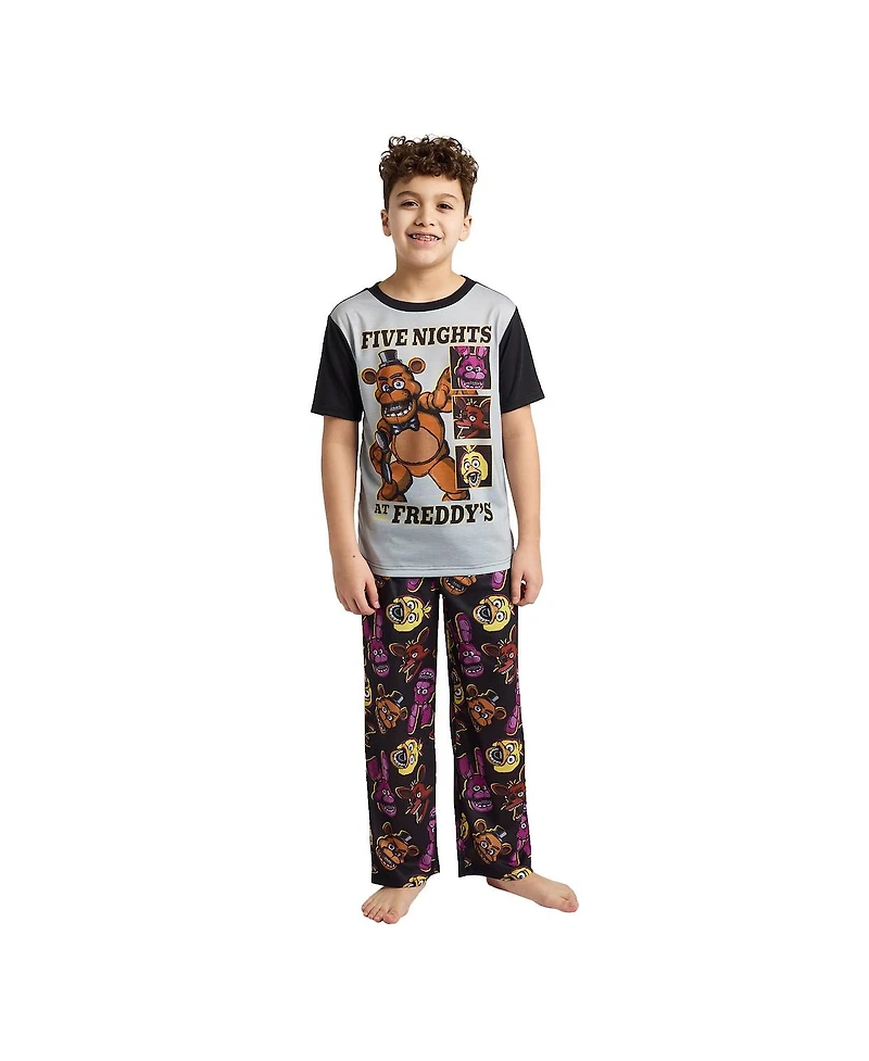 Five Nights At Freddy'S Big Boys I Survived 4-Pack Pajama Set-14