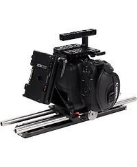 Wooden Camera Unified Accessory Kit with Battery Slide Pro Mount for Canon C70 Camera