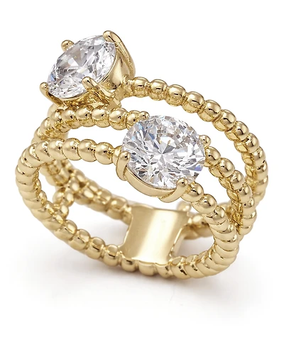 And Now This Clear Cubic Zirconia Ring