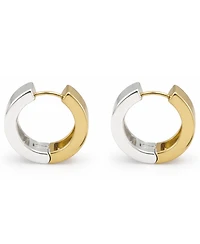 And Now This Reversable Hinge Hoop Earrings