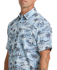 Quiksilver Waterman Men's Retreat Tech Woven Collared Shirt