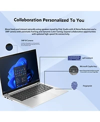 Hp EliteBook 840 14" Traditional Laptop Intel Core Ultra 7 64GB Ram Intel Graphics 2TB Ssd Storage Windows 11 Pro 60Hz