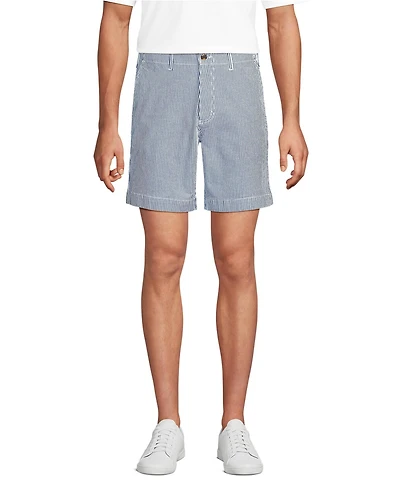 Lands' End Men's Knockabout 7" Classic Fit Chino Short