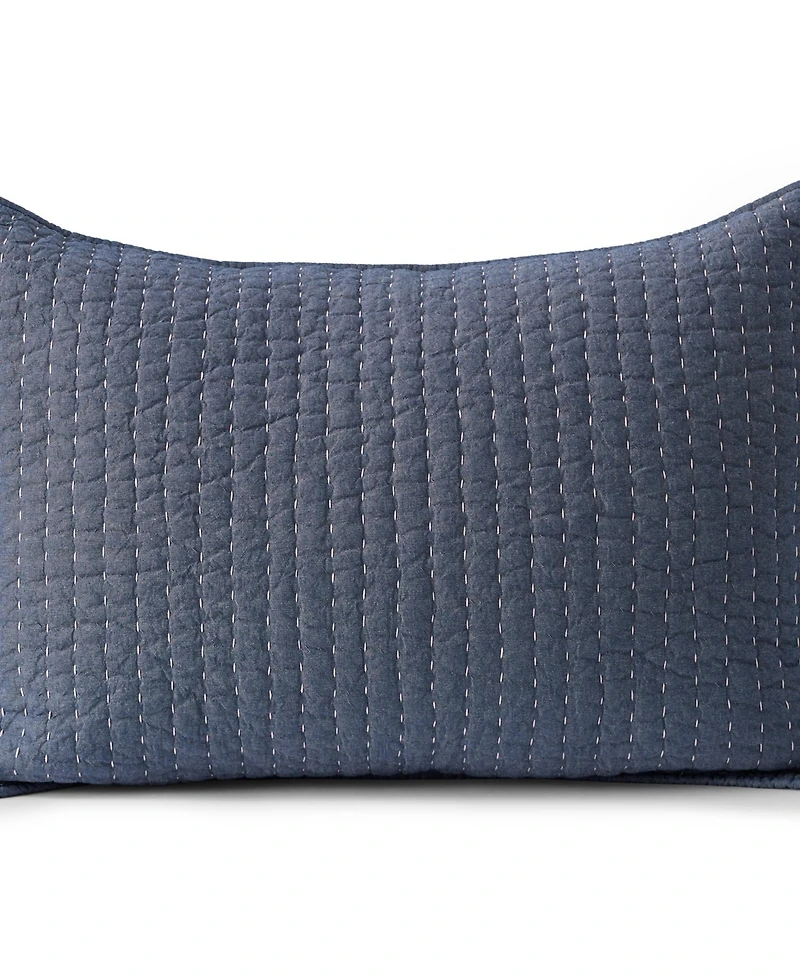 Lands' End Seed Stitch Quilted Pillow Sham