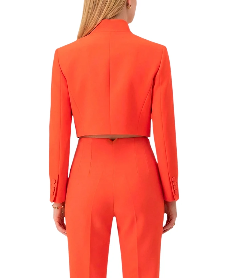 Ivonne Women's Short Crossed Blazer