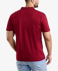 X-Ray Men's Short Sleeve New Rib Polo Shirt