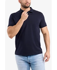 X-Ray Men's Short Sleeve New Rib Polo Shirt
