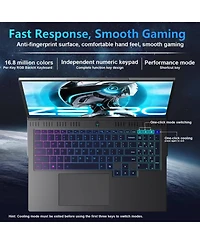 Thunderobot Zero 16 Traditional Laptop Intel Core Ultra 9 ,32GB Ram Nvidia GeForce Rtx 5080 1TB Ssd Storage Windows 11 Home 360Hz