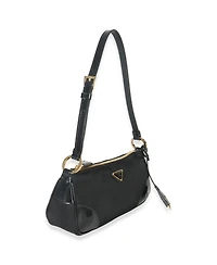 Pre-Owned Prada Black Tessuto Nylon Re-Edition 2002