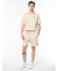 Sergio Tacchini Men's Damarindo Check Short