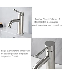 Busdays Ada Compliant Single Hole Bathroom Faucet