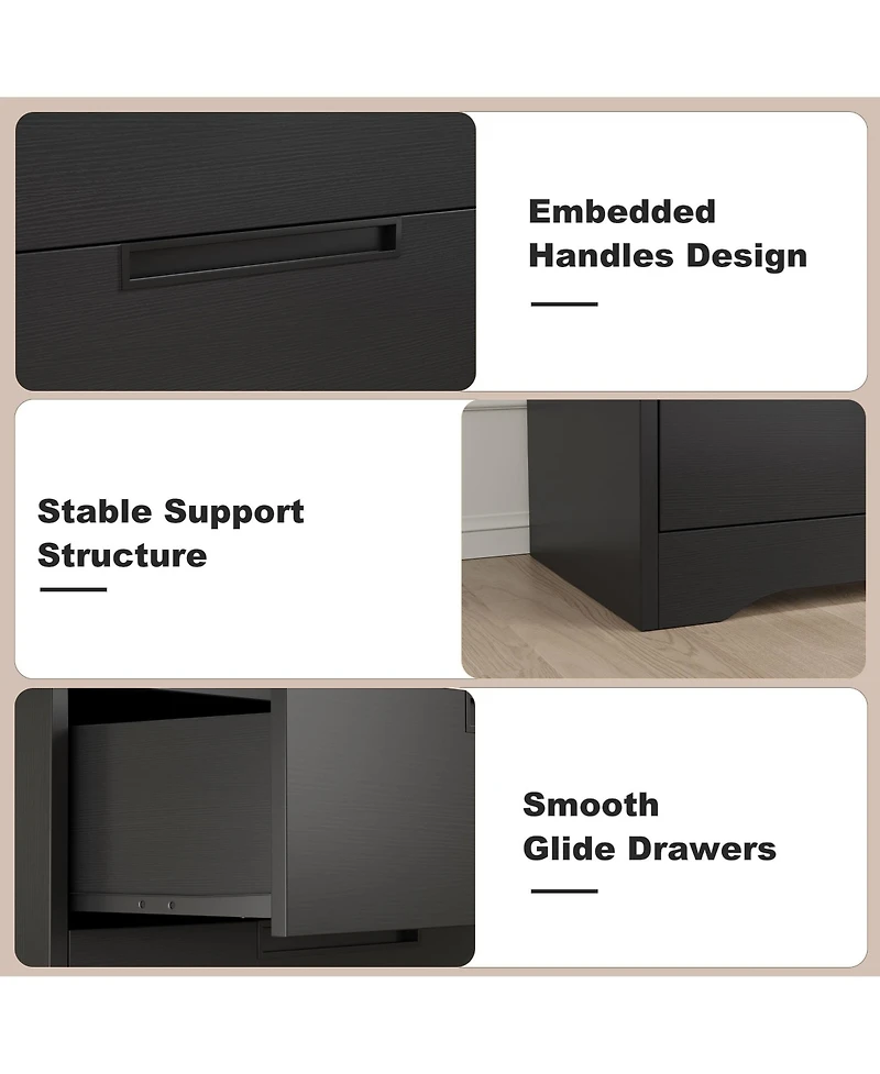 gaomon Drawer Dresser for Bedroom