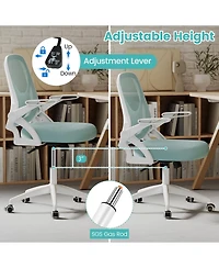 Sugift Ergonomic Computer Desk Chair with Lumbar Support and Arms