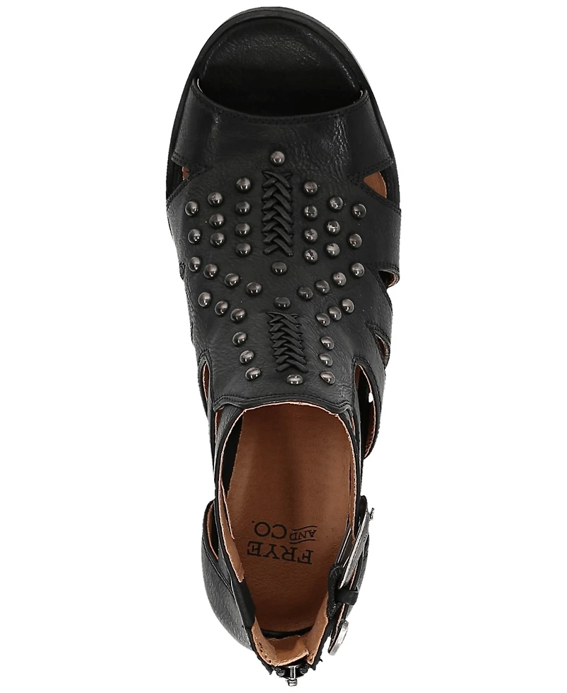 Frye and Co. Women's Jolene Stud Round Toe Sandals