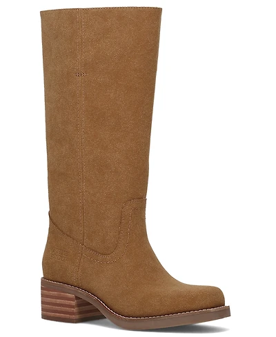 Frye and Co. Women's Miranda Wide Calf Stacked Heel Boots