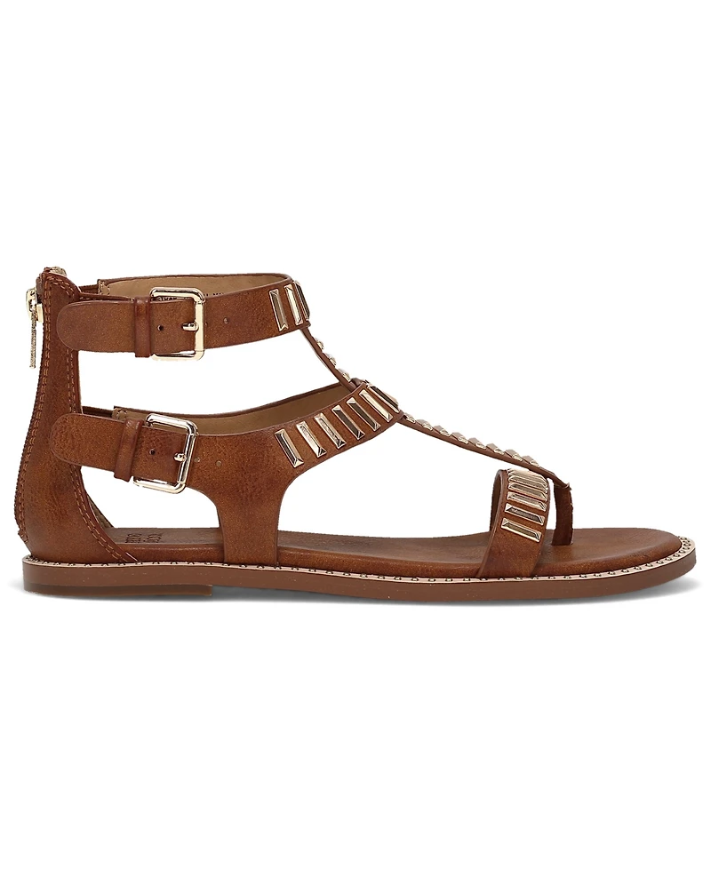 Frye and Co. Women's Bucky T-Strap Round Toe Sandals