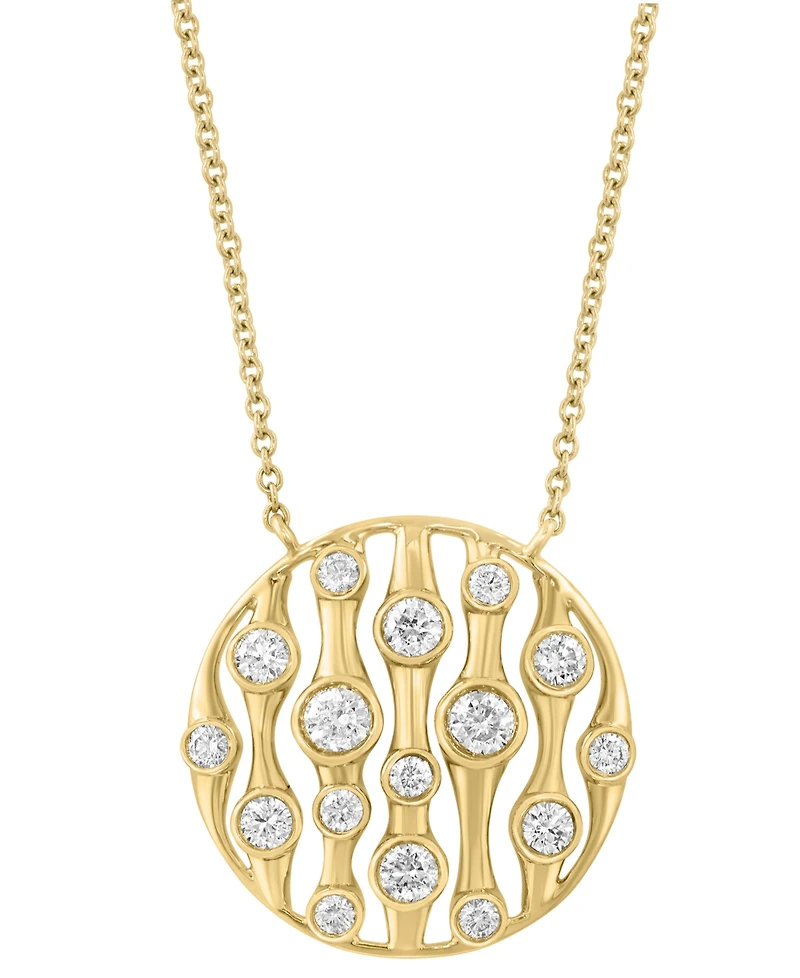 Effy Collection Diamond (3/4 ct. t.w.) Necklace in 14k Yellow Gold