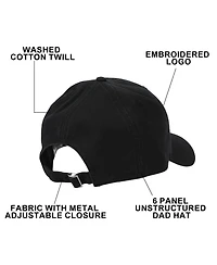 Pokemon Men's Eevee Black Dad Hat