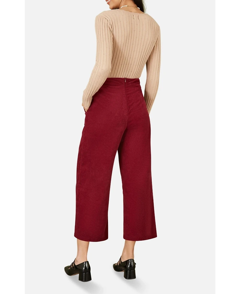 Yumi Women's Knit Fitted Rib Cardigan