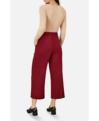 Yumi Women's Knit Fitted Rib Cardigan