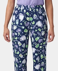 Hue Women's Printed Short-Sleeve Capri Pajama Set