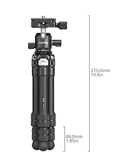 SmallRig 3-Section Carbon Fiber Pocket Tripod with Ball Head