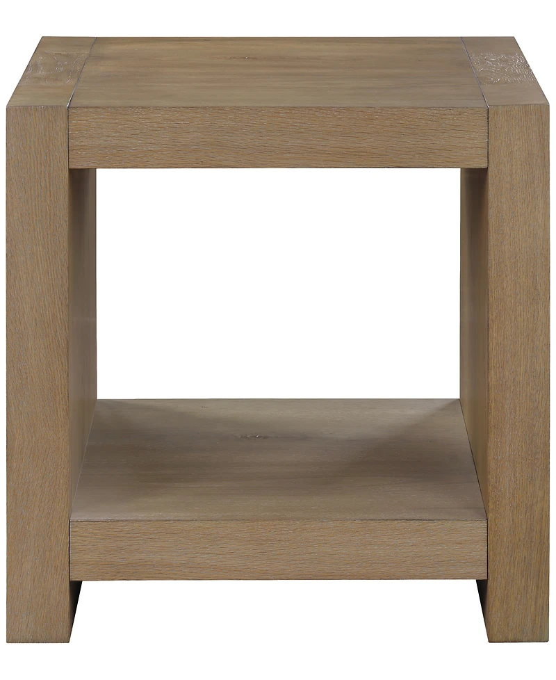 Macai 24" Wood Square End Table