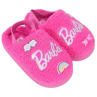Barbie Toddler Faux Fur Slip-On Slippers
