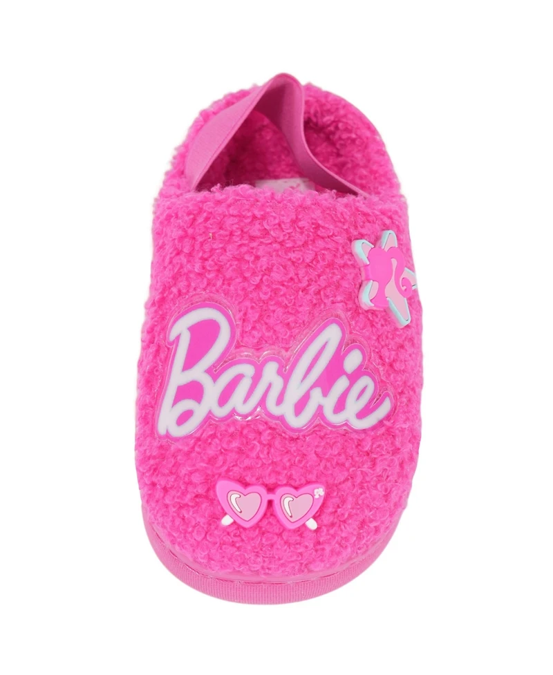 Barbie Toddler Faux Fur Slip-On Slippers