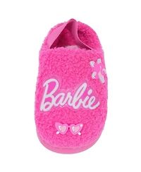 Barbie Toddler Faux Fur Slip-On Slippers