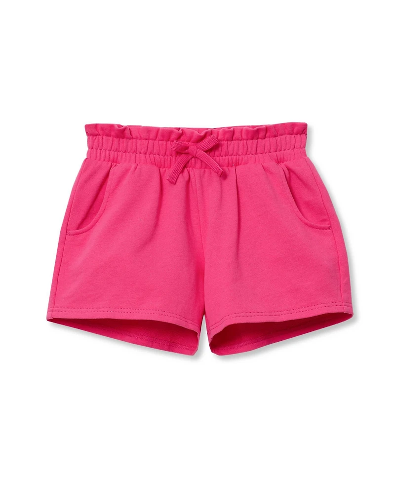 Lands' End Girls French Terry Paper Bag Shorts
