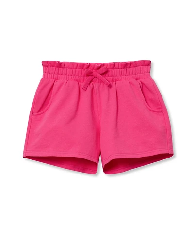 Lands' End Girls French Terry Paper Bag Shorts
