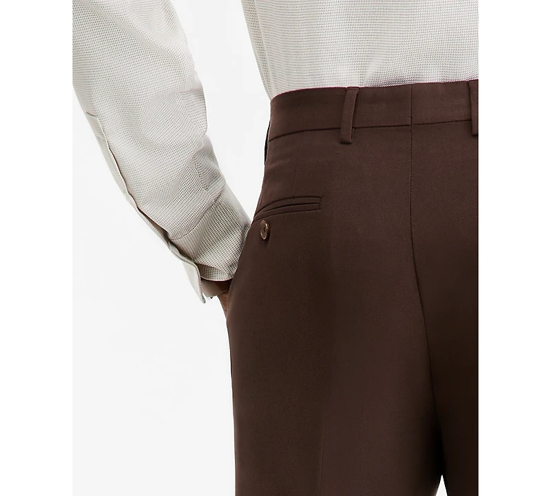 Calvin Klein Men's Slim-Fit Solid Dress Pants