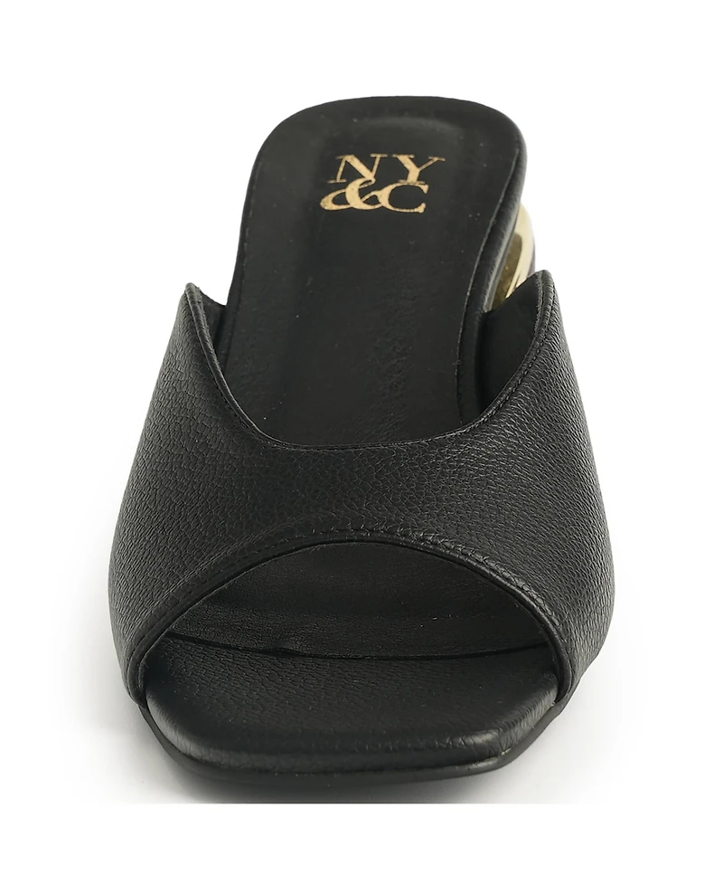 New York & Company Women's Malany Slides Heels