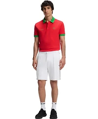 Boss by Hugo Men's Paddy Portugal Country Flag Trim Polo Shirt