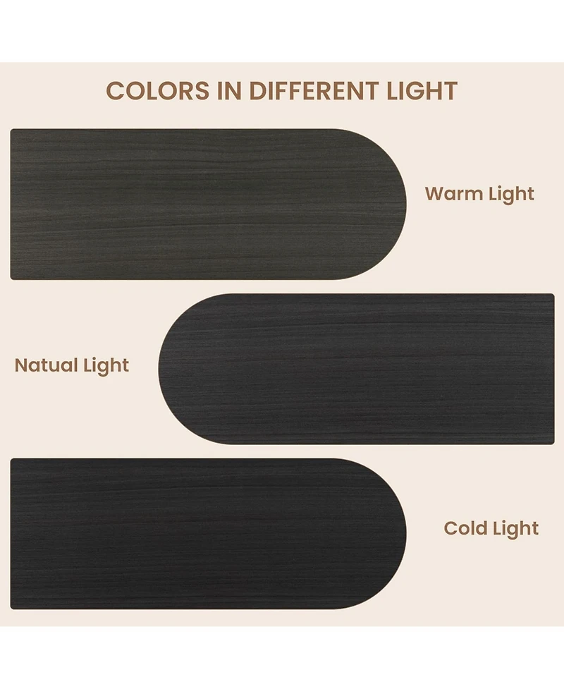 Dining Table with Storage, 70.8" Wood Kitchen Table with Thickened Tabletop and Fluted Legs, Dinner Tables for Kitchen Dining Room