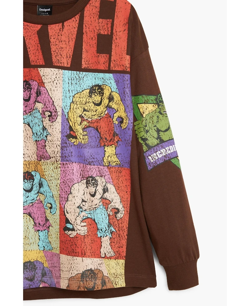 Desigual Boys Boys's Hulk long sleeve T-shirt