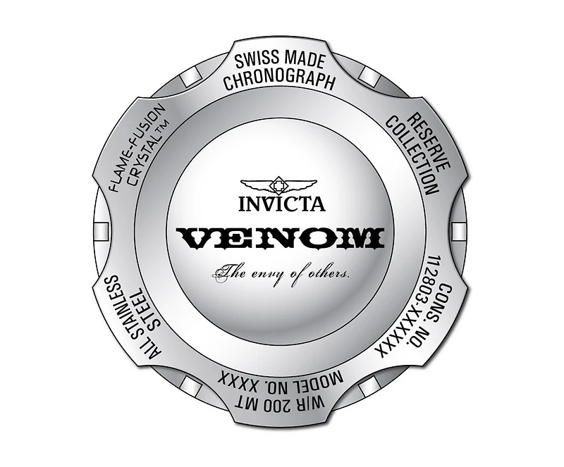 Invicta Men's 1518 Reserve Venom Quartz Chronograph Dial Watch