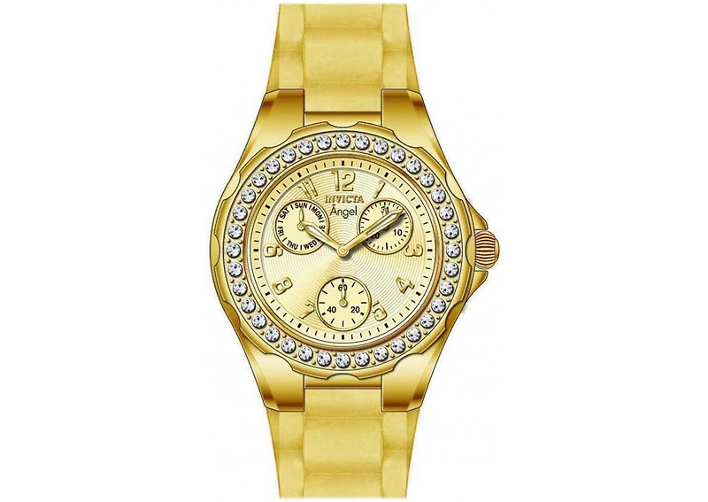 Invicta Women's 1650 Angel Quartz Chronograph Dial Watch