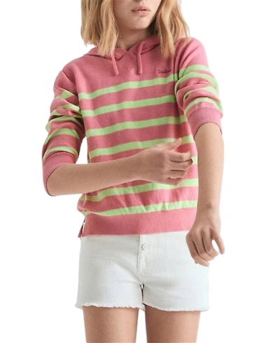 Scalpers Big Girls Striped tricot hoodie