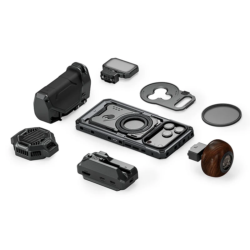 Tilta Khronos Mobile Filmmaking Ultimate Kit for Apple iPhone 17 Pro Max, Space Gray