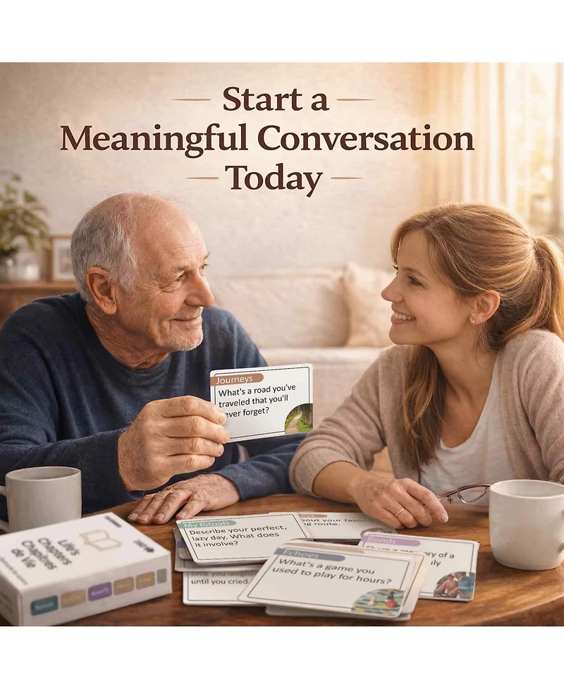 Quokka Elderly Memory Games for Seniors – 202 Cards Alzheimer's or Dementia Activities Expression Brain Card wit