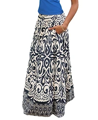 Cupshe Women's Heatwave Honey Ornate Maxi Skirt